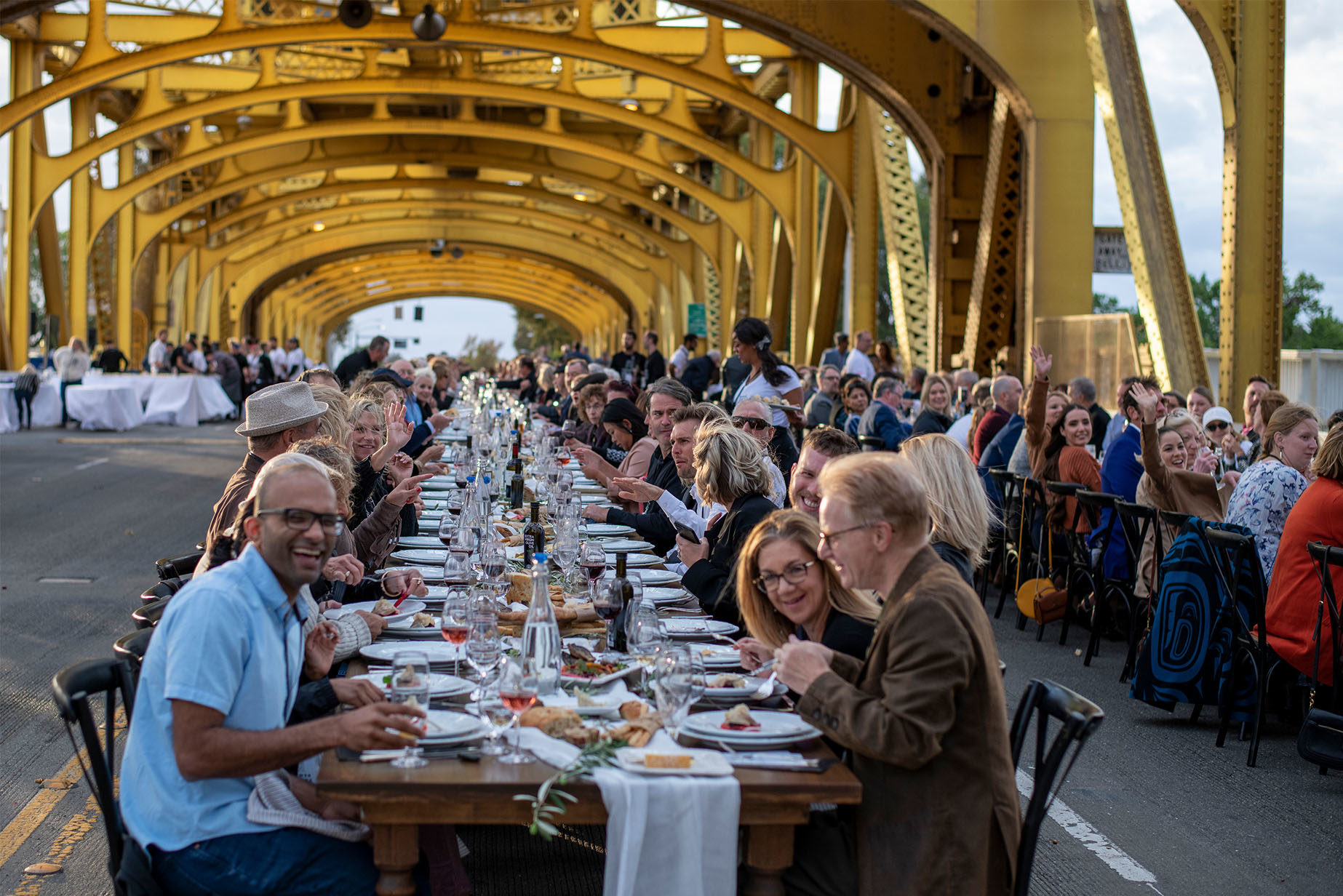 The Tower Bridge Dinner FarmtoFork Festival